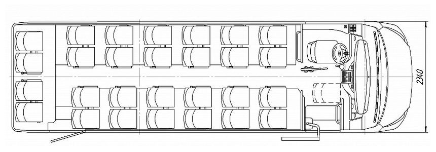 Автобус неман 28 схема мест