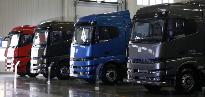 Geely презентовала грузовик на спирте