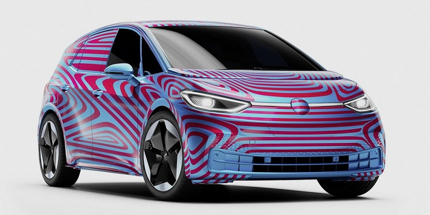 Volkswagen начал принимать заказы на непредставленный электрокар ID.3
