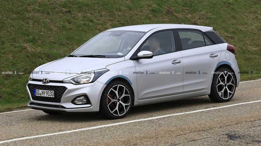 Hyundai тестирует N-версию своего компактного i20