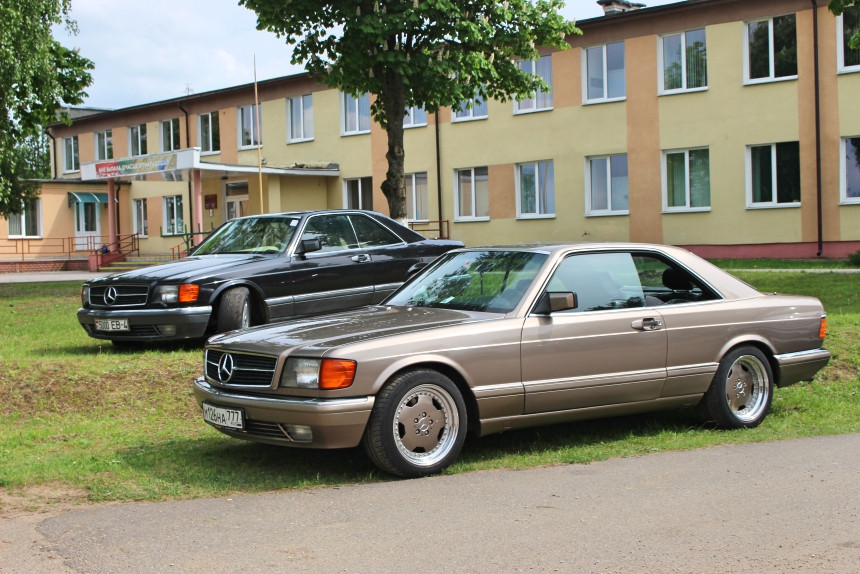 Репортаж с Benz Fest: редчайший Mercedes R107, спортивный 190Е 2.3-16 и S124 в состоянии нового авто