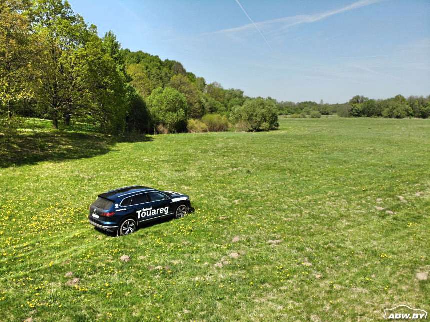 Тест-драйв Volkswagen Touareg: тепловизор в 