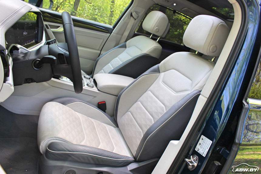 Тест-драйв Volkswagen Touareg: тепловизор в 