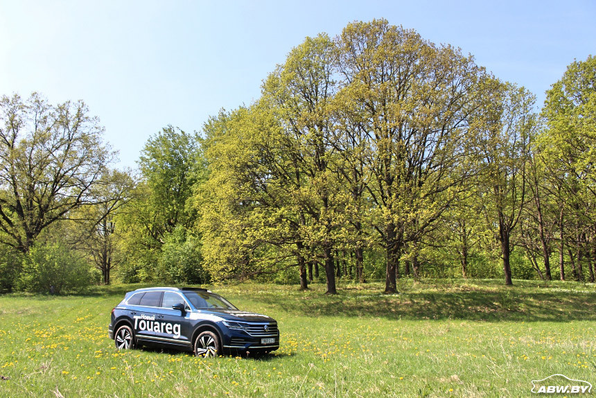 Тест-драйв Volkswagen Touareg: тепловизор в 