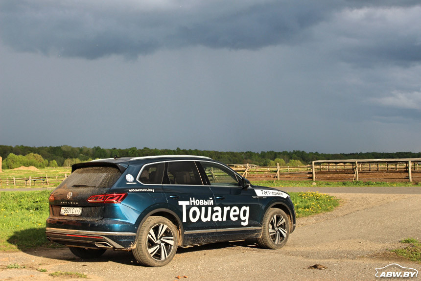 Тест-драйв Volkswagen Touareg: тепловизор в 