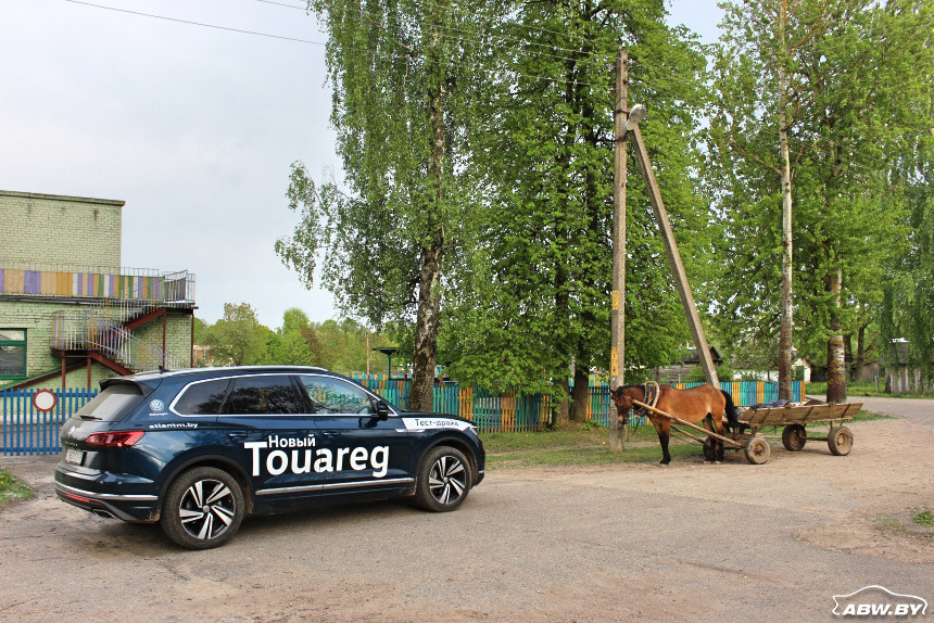 Тест-драйв Volkswagen Touareg: тепловизор в 