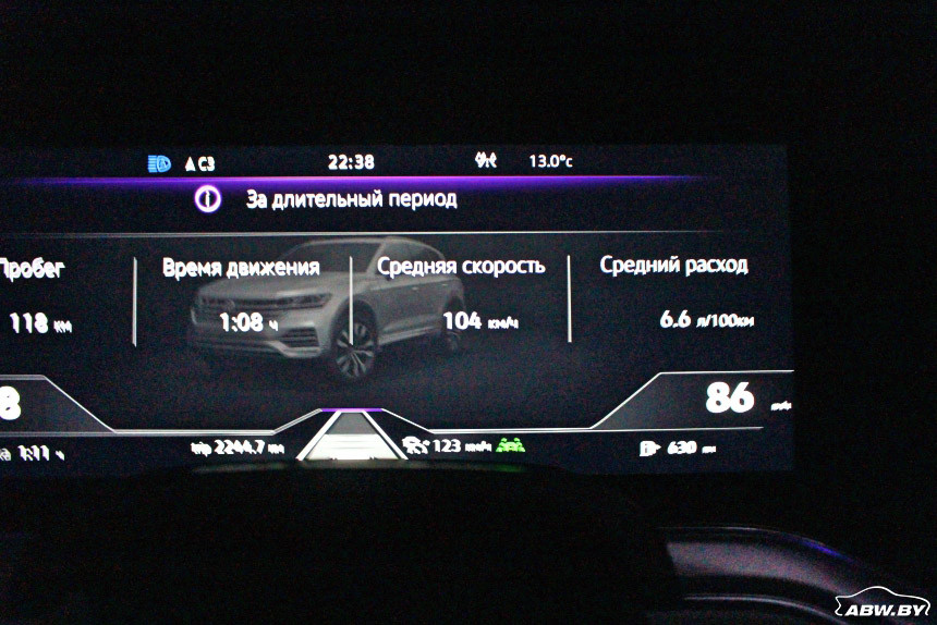 Тест-драйв Volkswagen Touareg: тепловизор в 