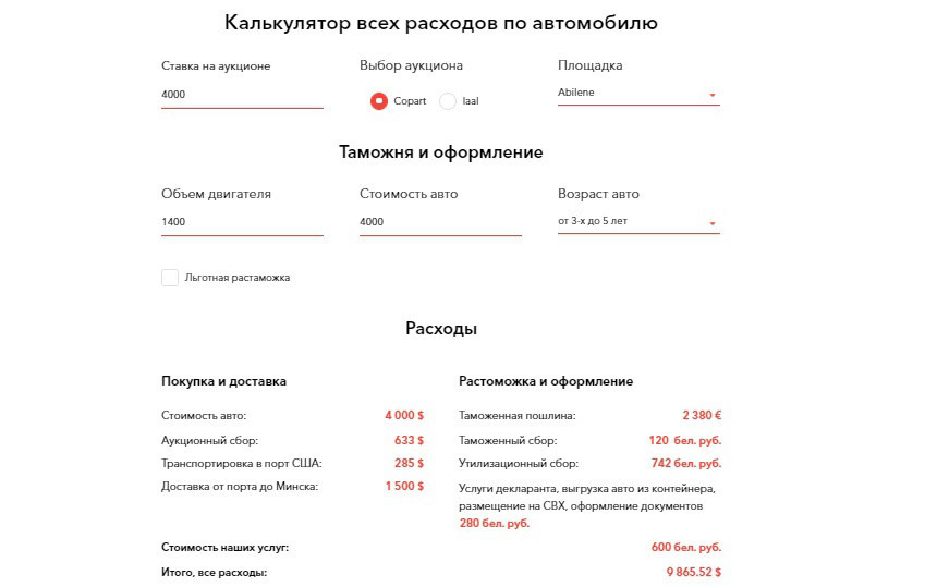 Tesla Model X за полцены и рестайлинговый Ford Fusion. Считаем льготный пригон актуальных авто из США на специальном калькуляторе