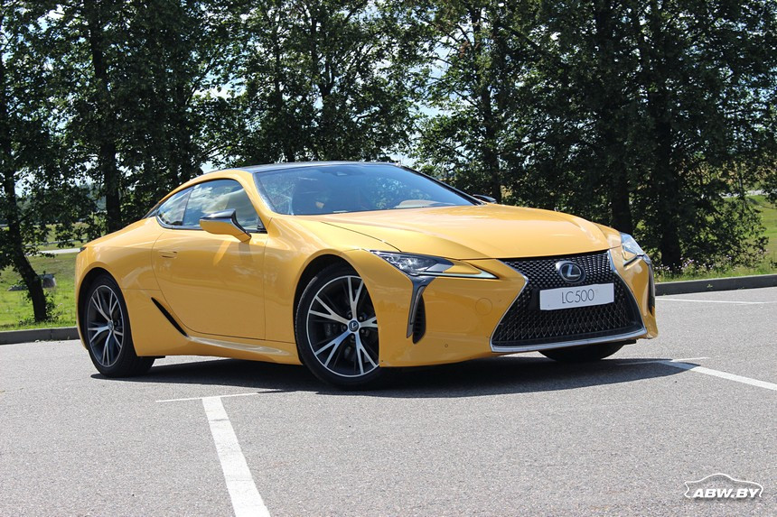 Таких сейчас... делают? Тест-драйв Lexus LC500 с 5-литровым V8