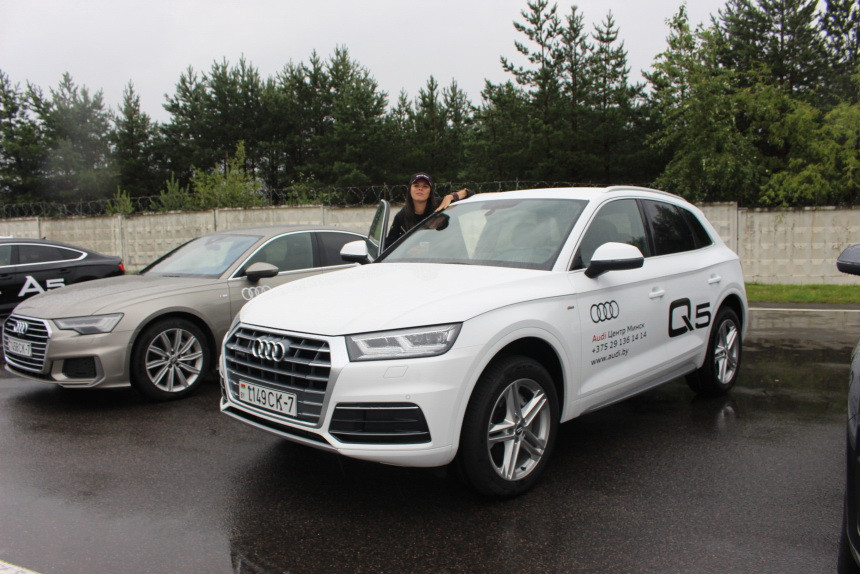 Погода в стиле Quattro. Как мы тестировали модельный ряд Audi на полигоне в Липках