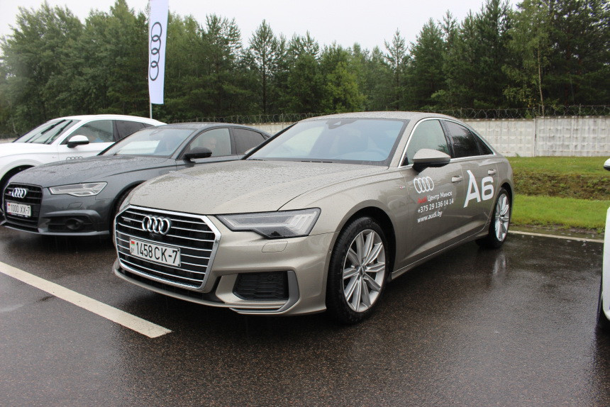 Погода в стиле Quattro. Как мы тестировали модельный ряд Audi на полигоне в Липках
