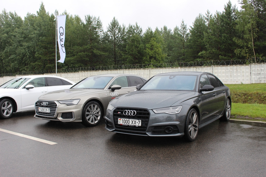 Погода в стиле Quattro. Как мы тестировали модельный ряд Audi на полигоне в Липках