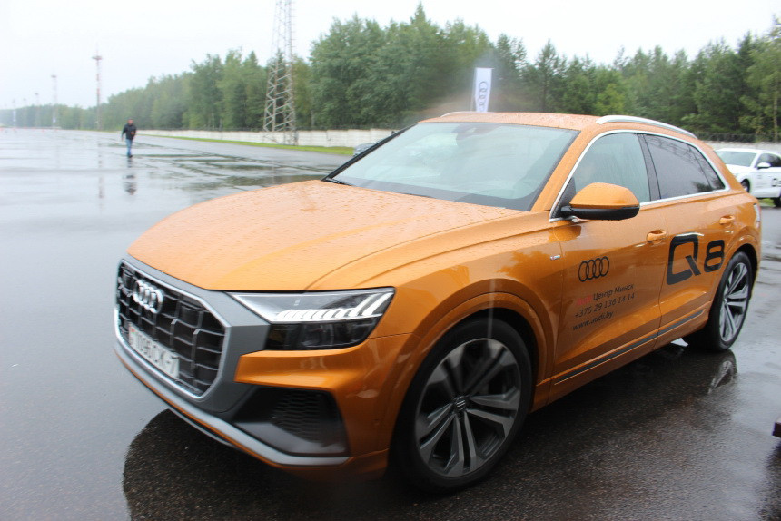 Погода в стиле Quattro. Как мы тестировали модельный ряд Audi на полигоне в Липках