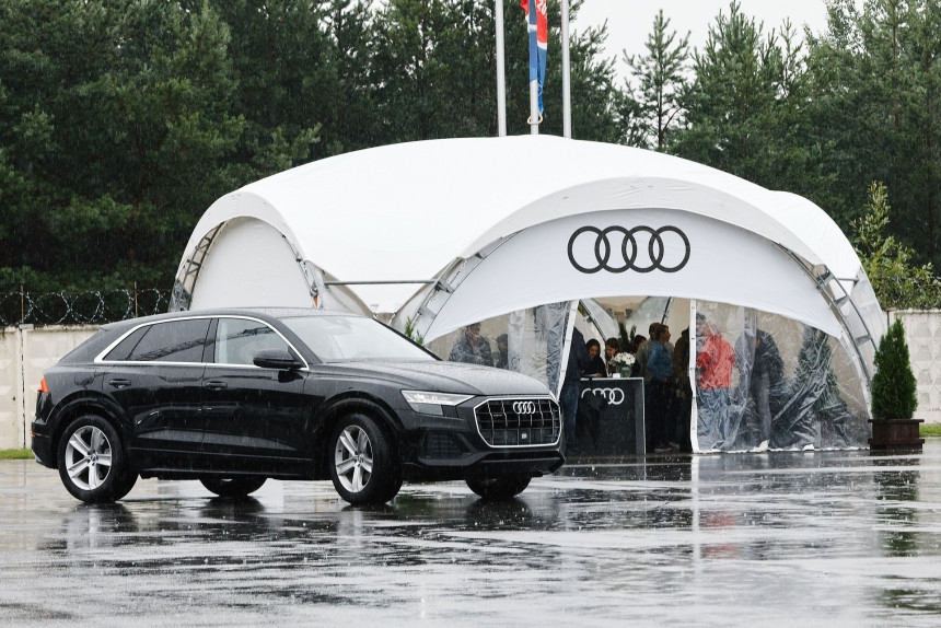 Погода в стиле Quattro. Как мы тестировали модельный ряд Audi на полигоне в Липках
