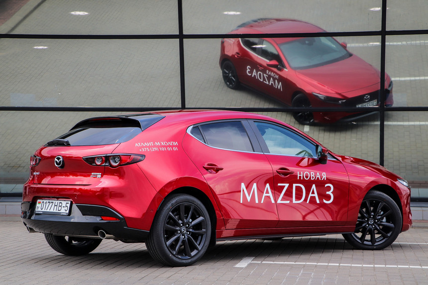 Возвращение легенды. В Минск приехала новая Mazda3
