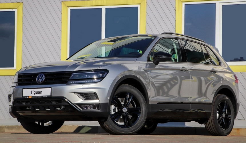 Volkswagen Tiguan в Беларуси обзавелся пакетом Black Edition