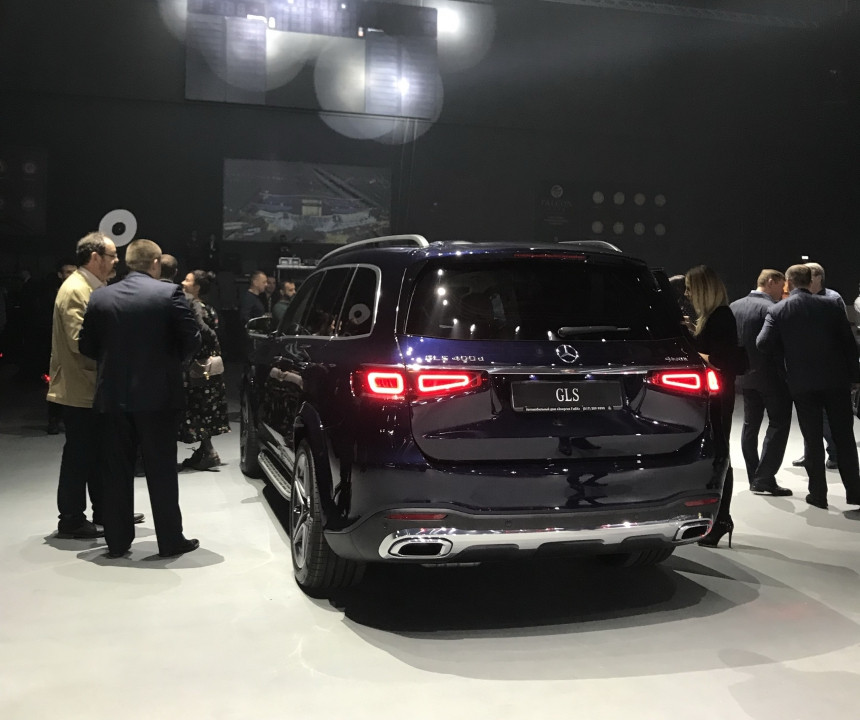 Да здравствует король? В Минске прошла презентация Mercedes GLS