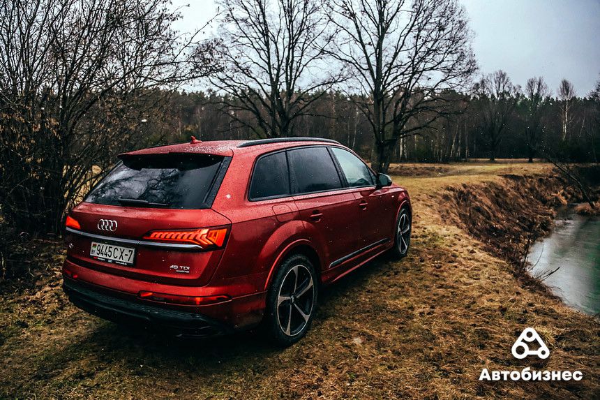 VAG по-прежнему делает вещи? Тест-драйв Audi Q7 к 40-летию Quattro