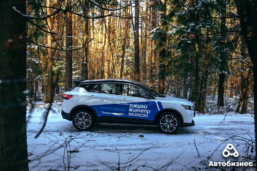 Почти Volvo? Тест-драйв Geely Coolray