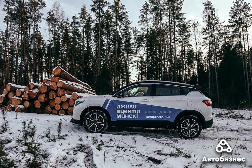 Почти Volvo? Тест-драйв Geely Coolray