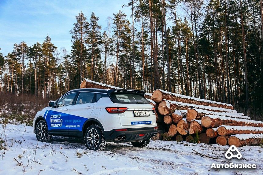 Почти Volvo? Тест-драйв Geely Coolray