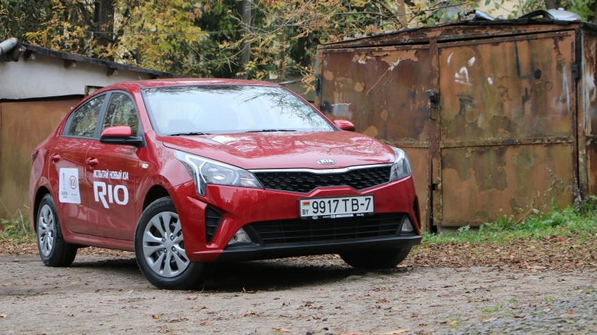 Клыки, треугольники и бумеранги. Тест-драйв обновленного KIA Rio