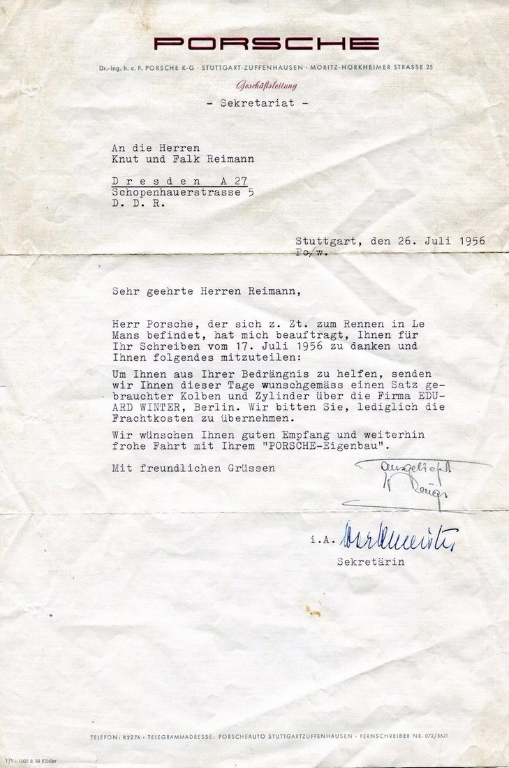 Из металлолома и палок. Как два брата построили копию Porsche 356, которая была почти официально признана компанией