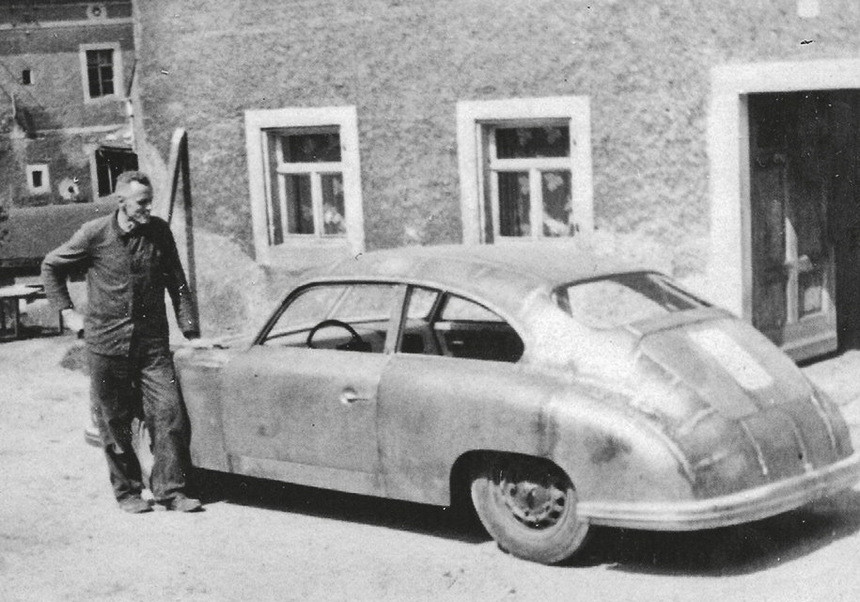 Из металлолома и палок. Как два брата построили копию Porsche 356, которая была почти официально признана компанией