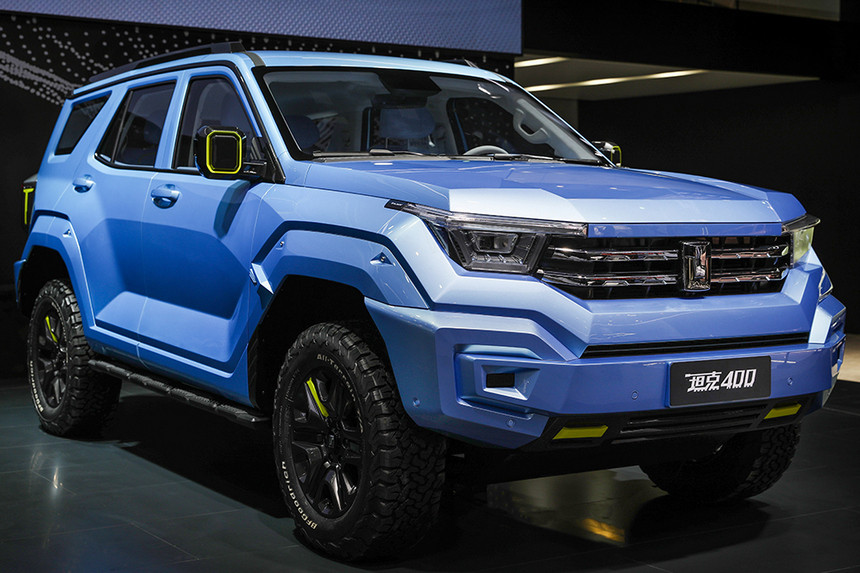 Geely Atlas с X-фейсом, новые 