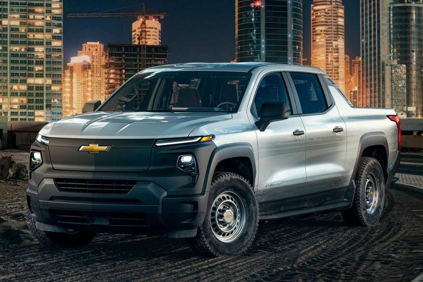 Мощный и очень мощный. General Motors предложит две версии электрического пикапа