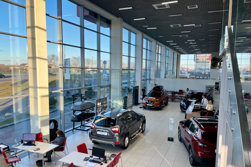 На Nissan в 
