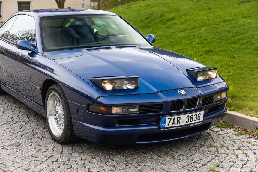 Редкое купе BMW 850Ci с интересной комплектацией выставлено на продажу