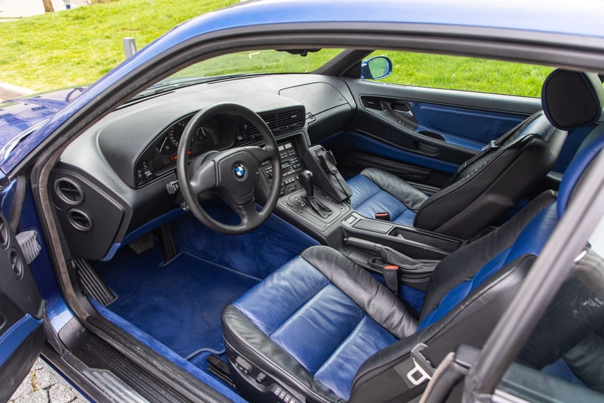 Редкое купе BMW 850Ci с интересной комплектацией выставлено на продажу