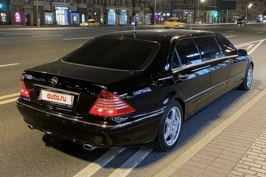 Mercedes-Benz S-Класс Pullman Владимира Жириновского выставлен на продажу. Цена подскочила вдвое