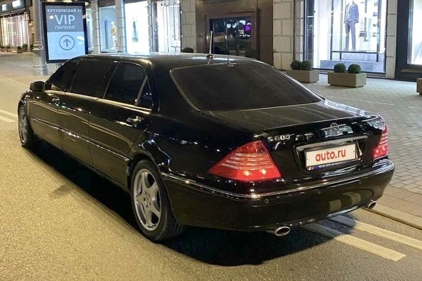 Mercedes-Benz S-Класс Pullman Владимира Жириновского выставлен на продажу. Цена подскочила вдвое
