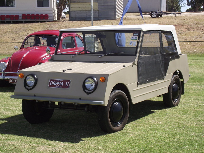 Слепили из того, что было. Редкий Volkswagen Country Buggy, который похож на самоделку