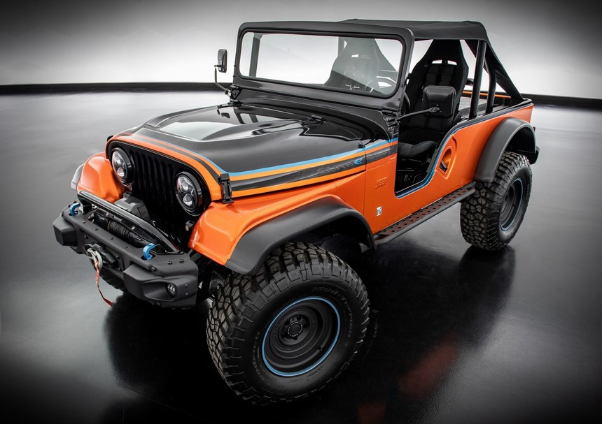 Тюнинг-шоу SEMA: Porsche с двигателем от Subaru, Wrangler с электромотором и не только