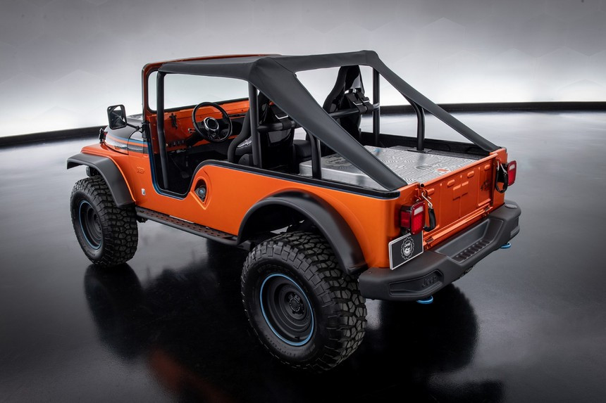 Тюнинг-шоу SEMA: Porsche с двигателем от Subaru, Wrangler с электромотором и не только
