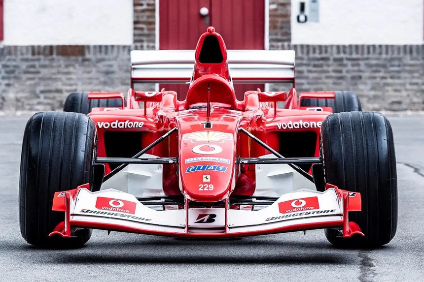 Четвертый чемпионский Ferrari Михаэля Шумахера продали за рекордную для Формулы-1 сумму
