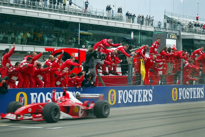 Четвертый чемпионский Ferrari Михаэля Шумахера продали за рекордную для Формулы-1 сумму