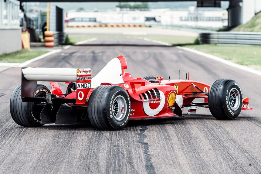 Четвертый чемпионский Ferrari Михаэля Шумахера продали за рекордную для Формулы-1 сумму