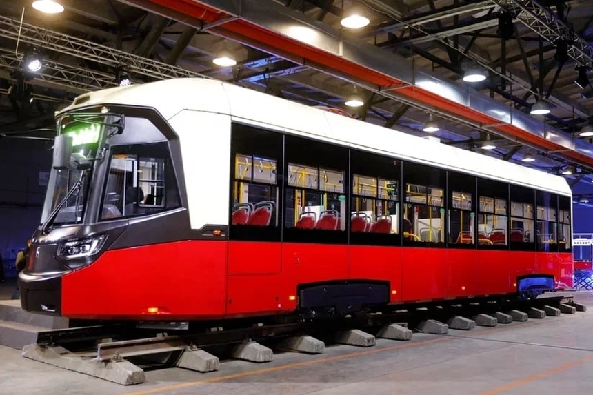 В Сормовском районе тестируют новый трамвай "МиНиН" 2022 Злой нижегородец ВКонта