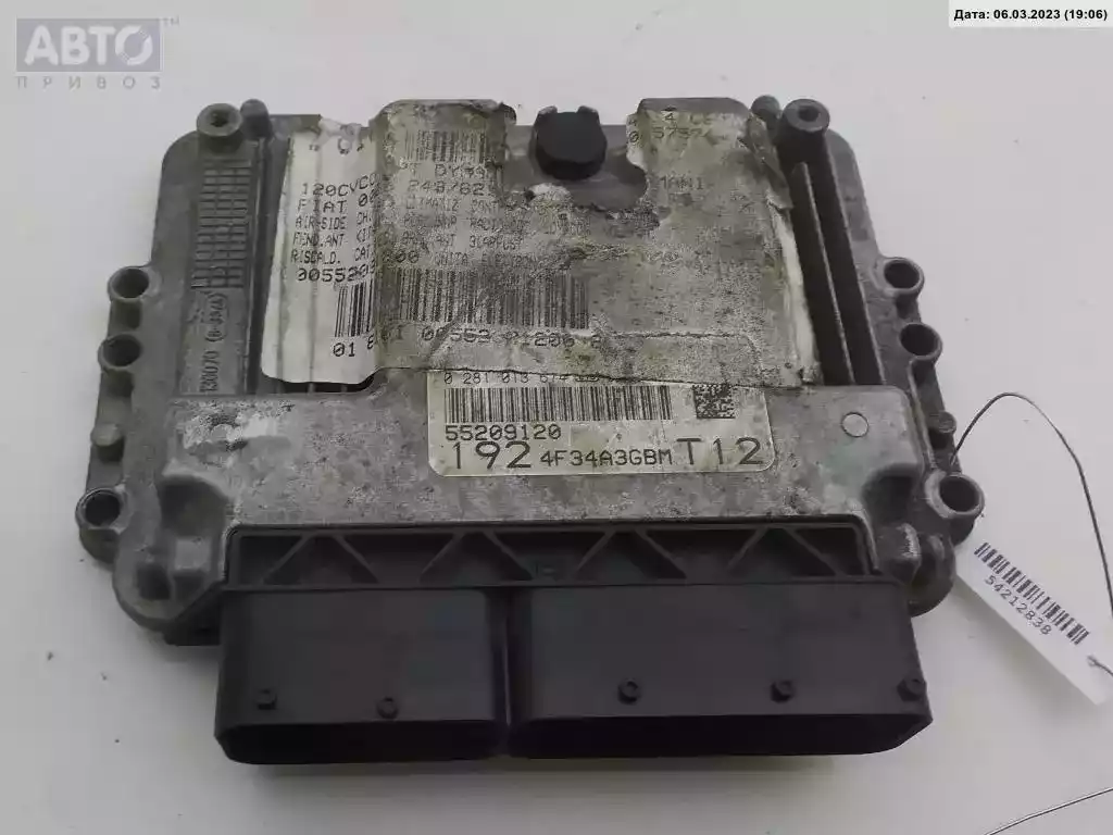 Блок управления двигателем к Fiat Stilo 2006