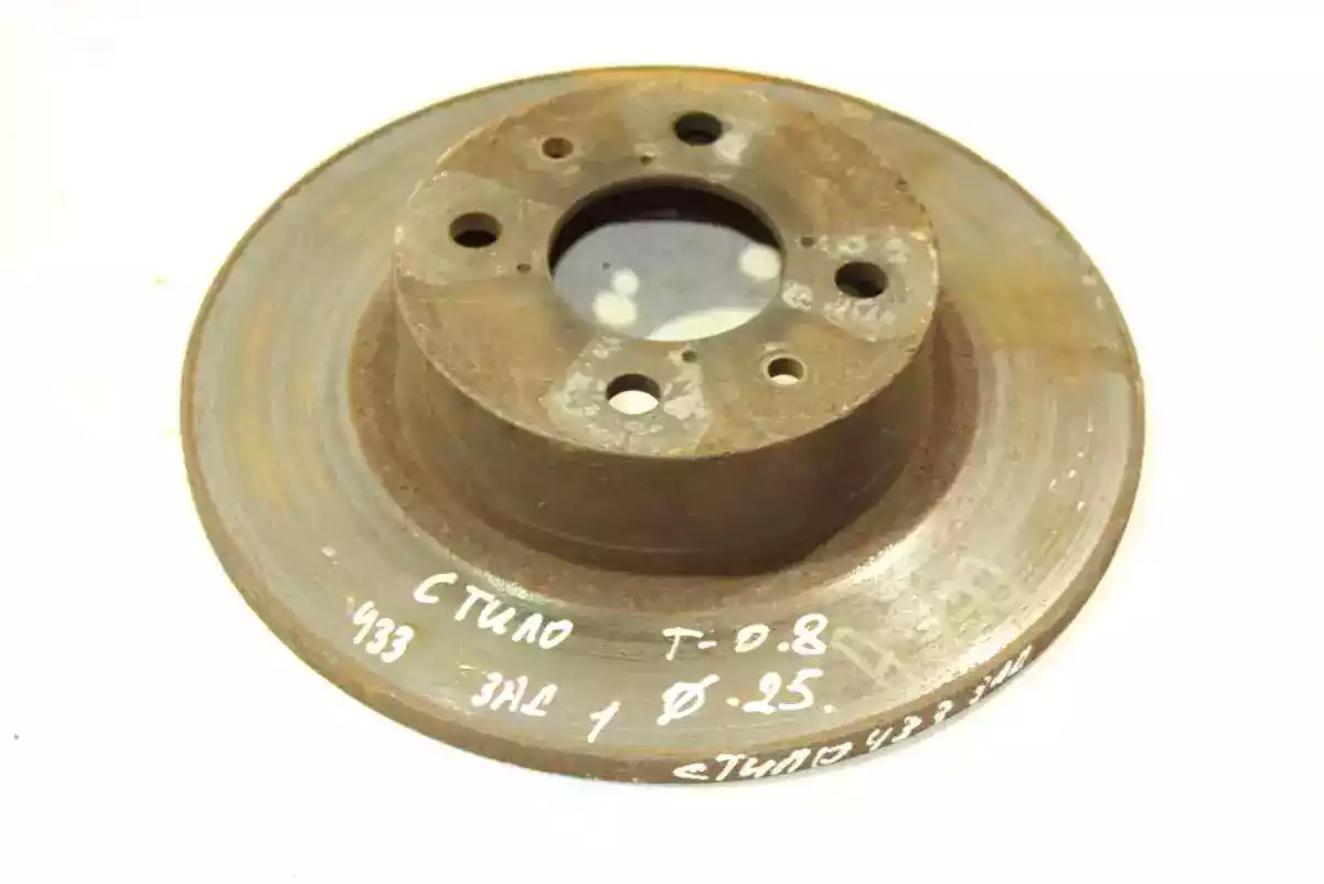 Диск тормозной задний к Fiat Stilo 2003
