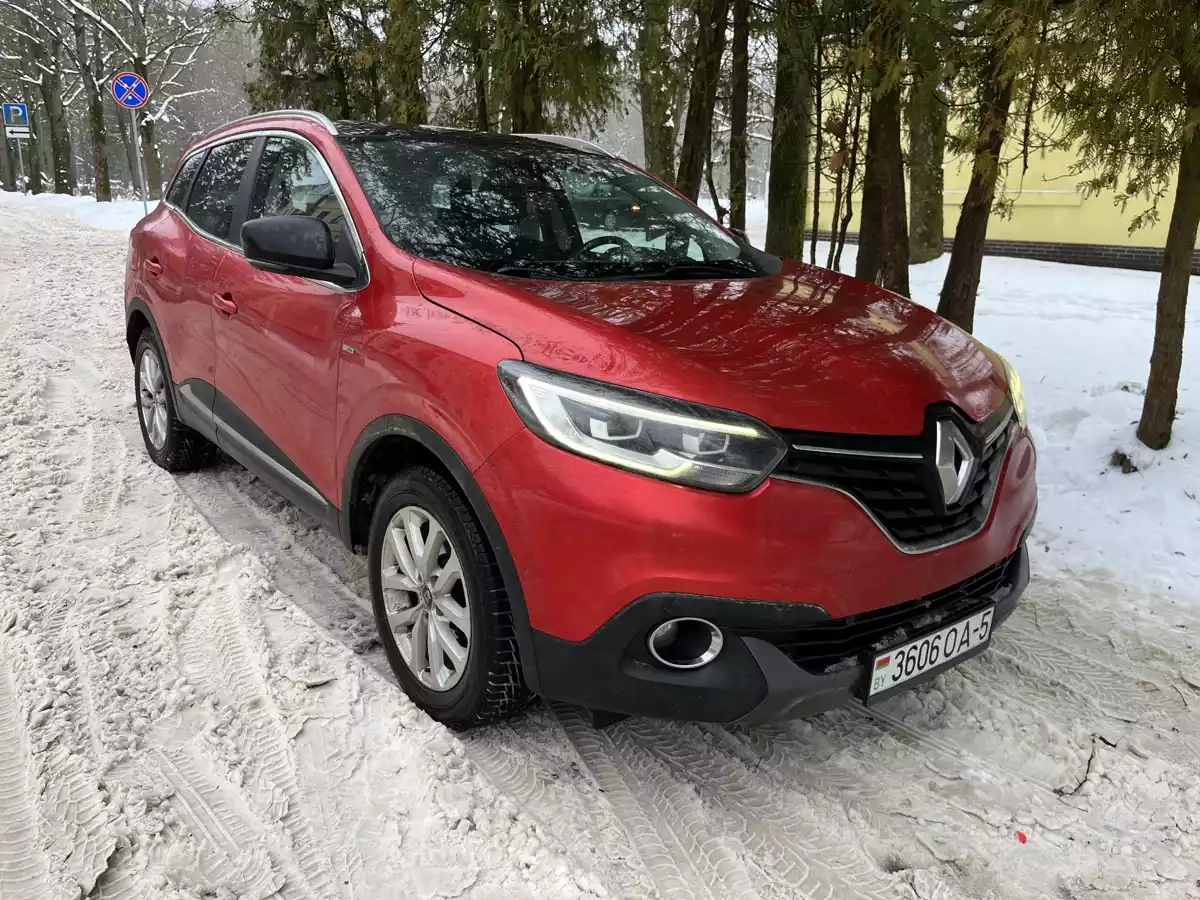 2016г. Renault Kadjar I 1.5л. купить с пробегом в г.Жодино - 11186676