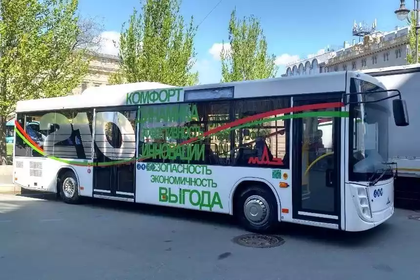 Новый автобус МАЗ-210 – первые фотографии