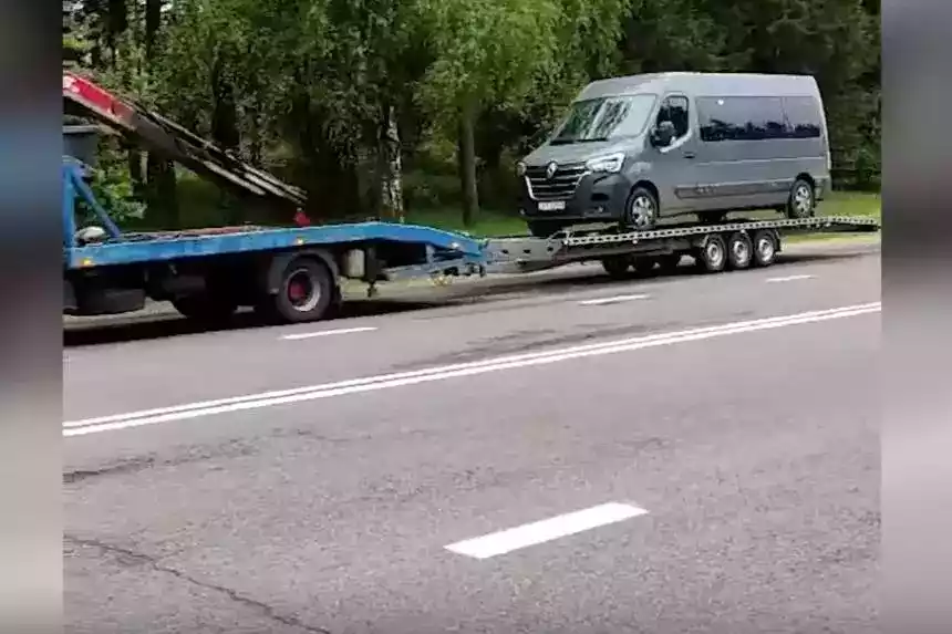 В Минской области у перевозчика изъяли маршрутку и отправили на стоянку ТД «Восточный»