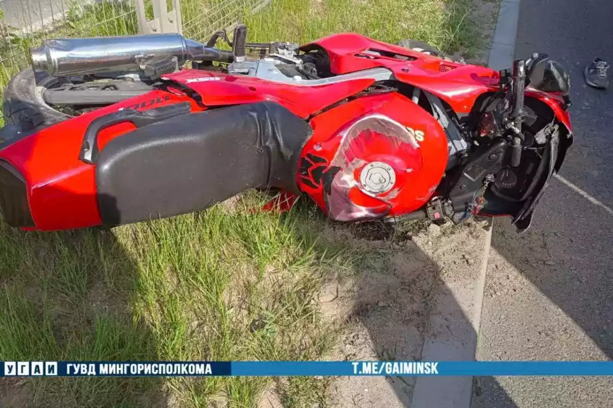 Смертельная авария в Минске – погиб 34-летний мотоциклист