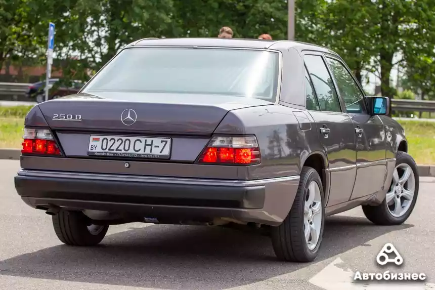 В Беларуси владельцы старых Mercedes собрались на большую встречу