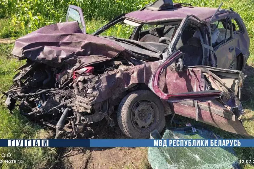 Opel и Peugeot вылетели в кювет под Петриковом – один погибший, трое пострадавших